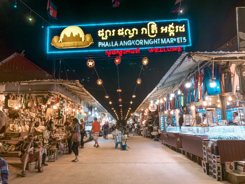 Cambodia night market