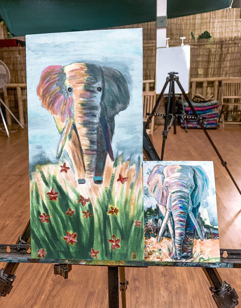 Elephant painting